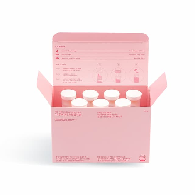 Nước uống Inner ID Dual Collagen giúp phục hồi và ngăn ngừa lão hóa (7 lọ)