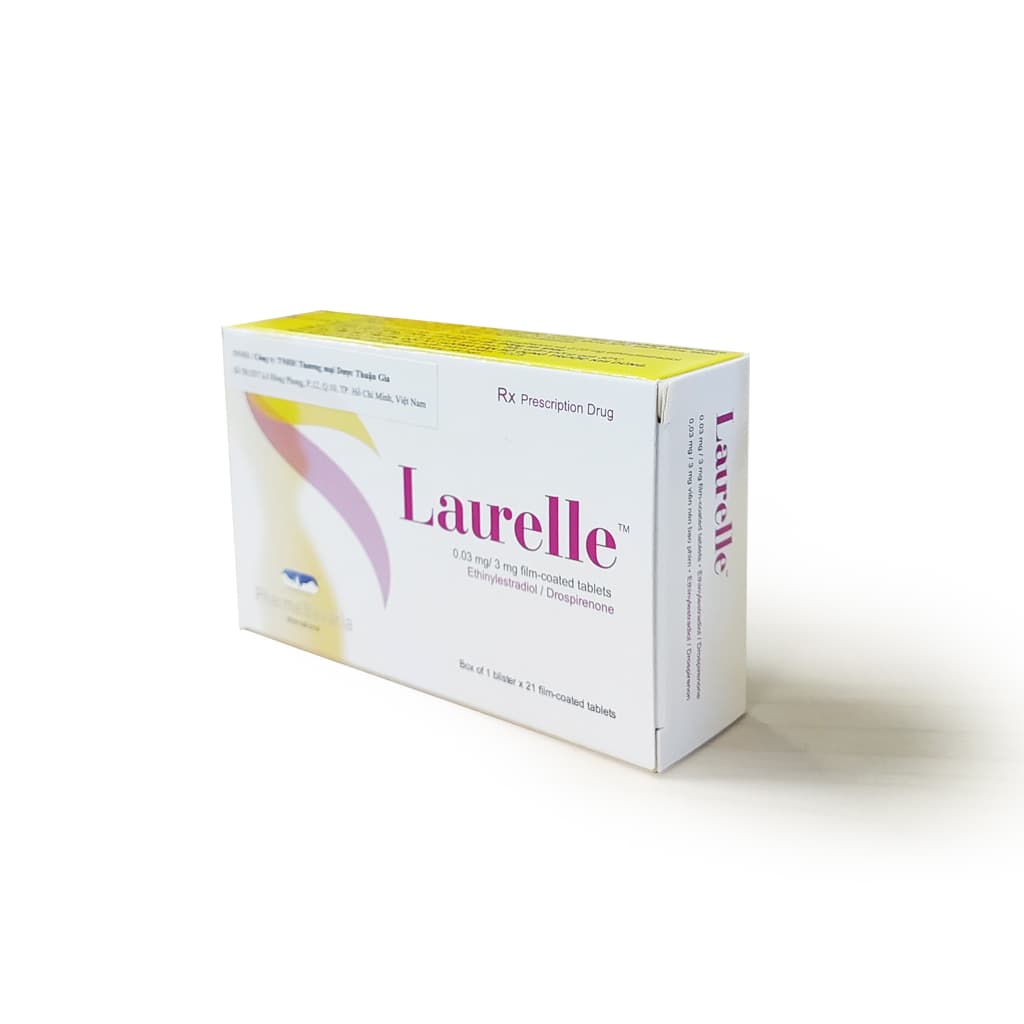Laurelle 3mg/0.03mg Thuốc tránh thai Pharma Bavaria (21 viên)