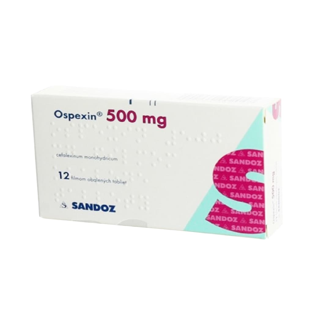 Ospexin 500mg Sandoz hỗ trợ điều trị nhiễm khuẩn (10 viên/ 100 viên)