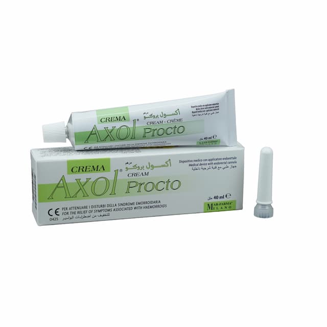 Kem bôi Axol Procto Cream hỗ trợ làm giảm các triệu chứng liên quan đến bệnh trĩ (Tuýp 40ml)
