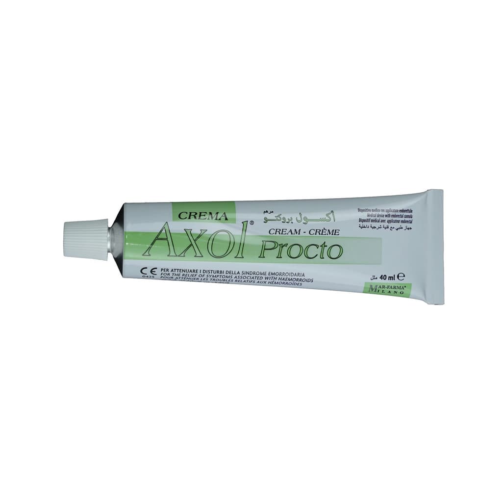 Kem bôi Axol Procto Cream hỗ trợ làm giảm các triệu chứng liên quan đến bệnh trĩ (Tuýp 40ml)