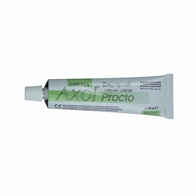 Kem bôi Axol Procto Cream hỗ trợ làm giảm các triệu chứng liên quan đến bệnh trĩ (Tuýp 40ml)